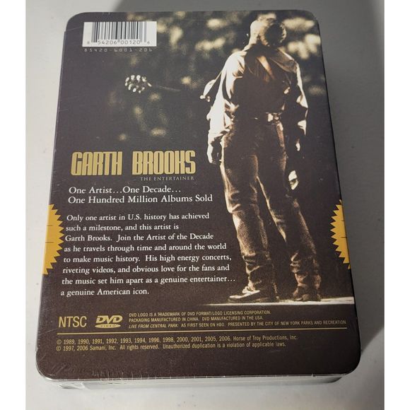 Garth Brooks The Entertainer 5 DVD Box Set NEW - Picture 2 of 9